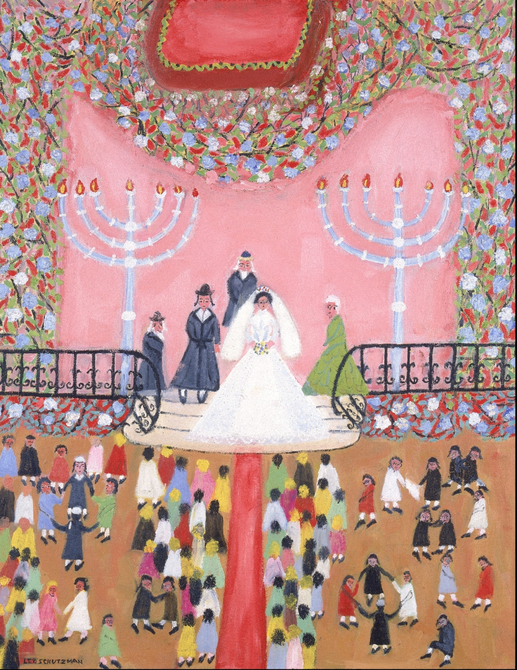 The Wedding by Leo Schutzman, 1960